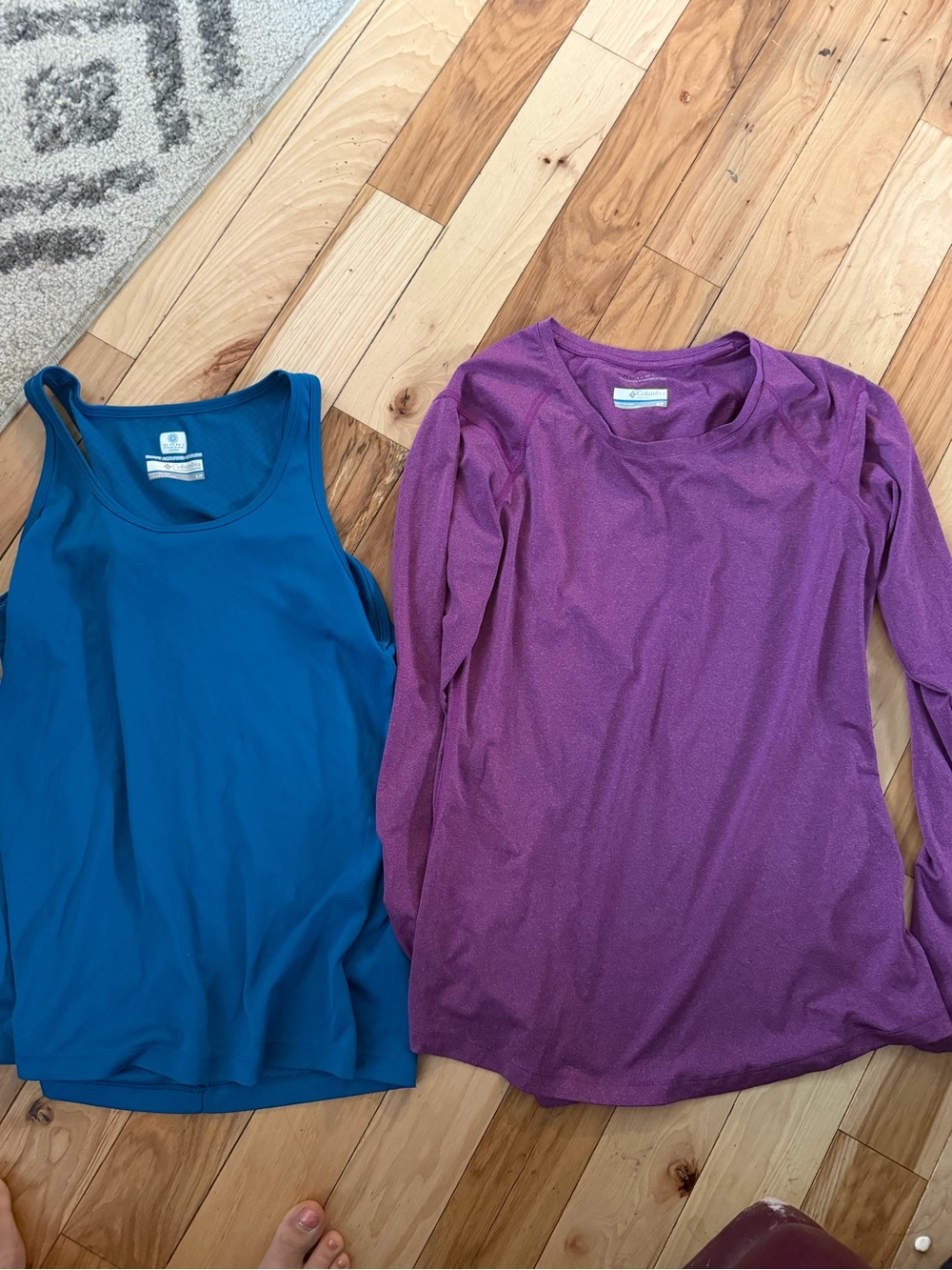 Columbia Tank and Long Sleeve Bundle